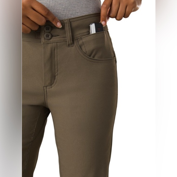 prAna Halle Capri II in Slate Green Standard Fit Outdoor Hiking Size 4 NWT - Picture 13 of 16